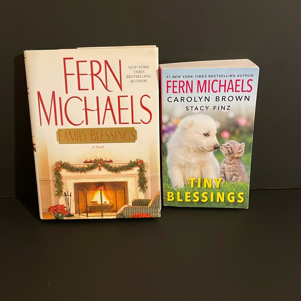 Fern Michaels Lot of 2 books Family Blessings & Tiny Blessings